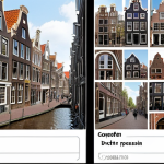 Here are two image prompt suggestions based on the provided text, focusing on Dutch cities and the "human scale" concept: